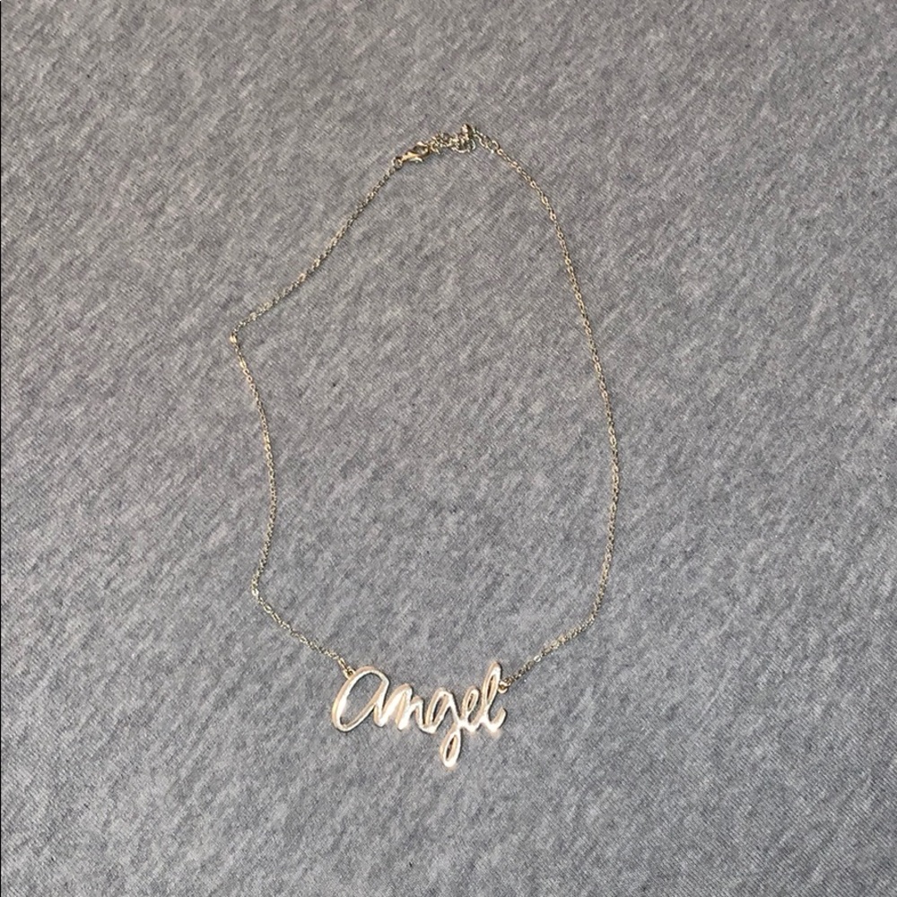 Gold necklace